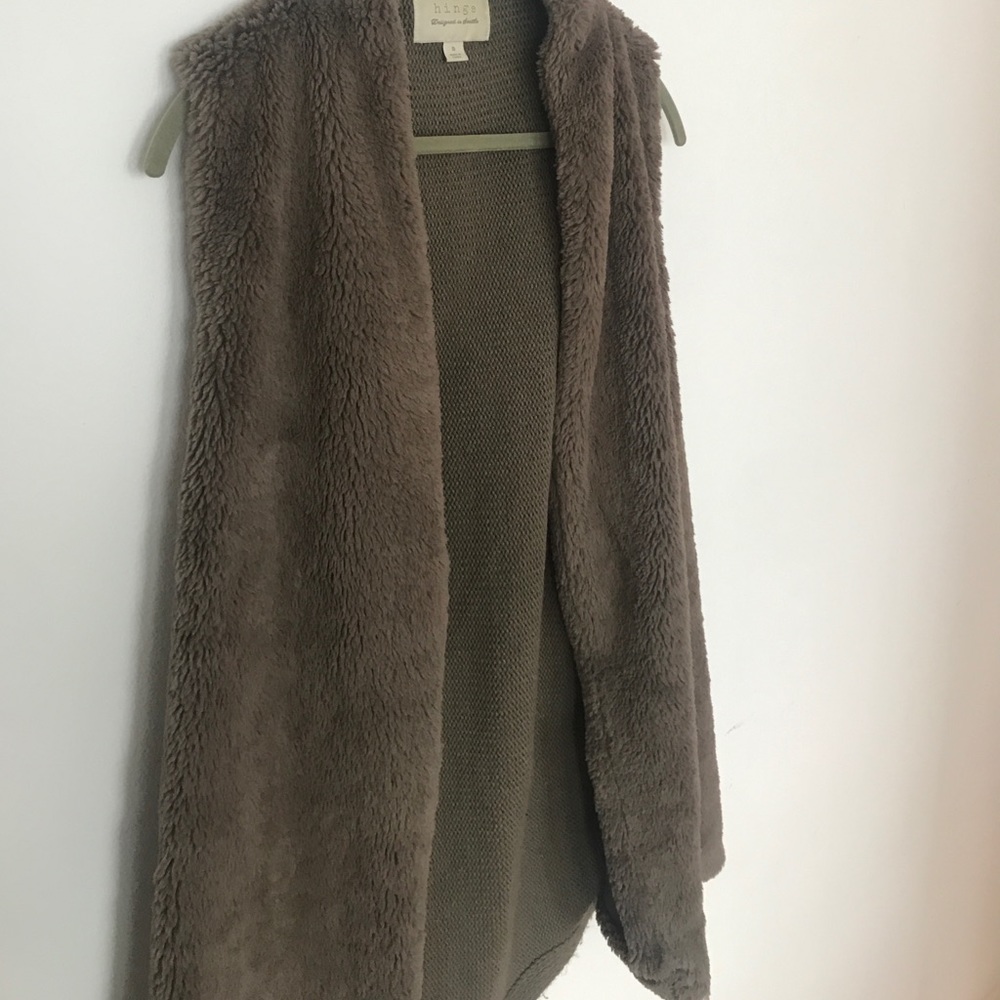 Faux Fur Long Vest